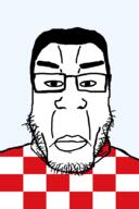 closed_mouth flag flag:north_brabant glasses hair lips merge netherlands neutral north_brabant soyjak stubble subvariant:chudplier transparent transparent_background variant:chudjak variant:markiplier_soyjak // 600x900 // 16.7KB