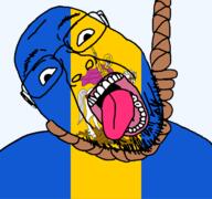 christianity country dragon flag flag:kyiv_oblast glasses hair hanging kyiv_oblast oblast open_mouth rope saint_george saint_george_and_the_dragon soyjak stubble suicide teeth tongue transparent transparent_background ukraine variant:bernd yellow_teeth // 768x719 // 85.6KB