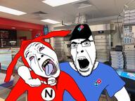 bloodshot_eyes dominos_pizza irl_background meta:low_resolution noid variant:bernd variant:cobson // 563x421 // 51.9KB