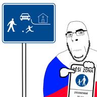 closed_mouth czech_text czechia glasses hand holding_object pointing sign soyjak stubble text variant:cobson // 2000x2000 // 226.7KB