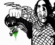 alien alien_(movie) blood gore h_r_giger predator predator_(movie) soyjak subvariant:hornyson tranny twinkjak variant:cobson // 1900x1548 // 490.7KB