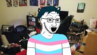 animated bloodshot_eyes catboy crying glasses hanging hyperborea jerma985 murder music open_mouth phonk pooner rope sound soyjak stubble suicide tranny variant:bernd variant:soyak video // 1920x1080, 40s // 56.8MB