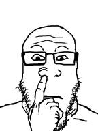 finger hand picking_nose subvariant:neutralplier variant:markiplier_soyjak // 600x800 // 79.7KB