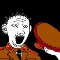 arm bald clothes ear hat holding_hat holding_object meta:tagme open_mouth variant:kuzjak // 256x256 // 22.2KB