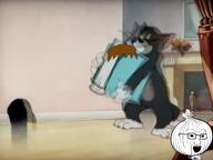 boorucuck booruteen chud_(boorufag) chud_(soybooru) countrywar dan ext=mp4 laughing meta:featured meta:typical_boorufag namefags slopjak subvariant:brunetto subvariant:muscular_chud tom_and_jerry variant:chudjak variant:soyak video // 1440x1080, 16s // 18.6MB