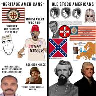 america_first anglo brown_skin confederate kkk serious_hat united_states variant:cobson variant:shirtjak // 2048x2048 // 535.5KB