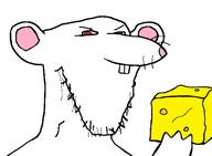 animal arm buck_teeth cheese ear hand merge rat red_eyes smile soyjak stubble subvariant:splicejak variant:impish_soyak_ears // 531x390 // 30.0KB