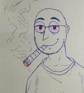 glasses smile variant:weirdpenis // 978x1084 // 66.1KB