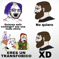 commie commiepedotroon faggot nas:wojak nas:yes_chad nordic_chad spanish_text subvariant:crazed_troonjak tranny variant:soyak // 1080x1080 // 782.2KB