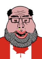 amerimutt angry award beard brown_eyes brown_skin canada glasses half_open_mouth mutt subvariant:markiplier_amerimutt sweating united_states variant:impish_soyak_ears variant:markiplier_soyjak // 736x1024 // 37.8KB
