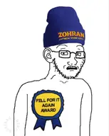 award beanie confused fell_for_it_again_award subvariant:soyak_(concerned) variant:soyak zohran_mamdani // 959x1200 // 73.0KB