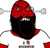 aliased angry balding beard clothes fume glasses merge open_mouth red_skin series:fusionjaks soyjak stubble subvariant:science_lover2 template variant:markiplier_soyjak2 white_background // 952x909 // 57.3KB
