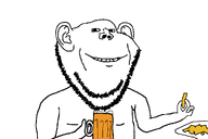 bald beer chips ear full_body open_mouth soyjak stubble variant:impish_soyak_ears // 1080x720 // 13.1KB