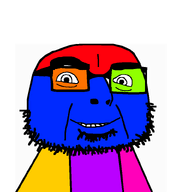 background beard color eyebrow glasses olgol_(user) subvariant:olgolstein teeth trend:colorjak variant:cobson // 800x800 // 31.7KB