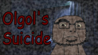 bedroom brown_eyes brown_skin frown glasses irl_background meta:namefags olgol_(user) parody series:brimstone_creepypastas squidward's_suicide stubble subvariant:olgolstein variant:cobson yellow_sclera yellow_teeth // 852x480, 507.1s // 45.7MB