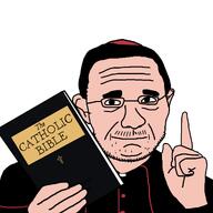 baptism baptist big_ears big_nose catholic catholic_church catholicism clothes funny glasses god hair jesus necktie orthodox orthodox_church orthodox_cross orthodoxy pointing religion short_hair stubble suit suit_and_tie template text variant:thirtyfivejak watch // 1280x1280 // 345.9KB