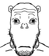 ear neutral no_glasses poopson stubble subvariant:fazjak variant:markiplier_soyjak white_background // 600x679 // 11.7KB