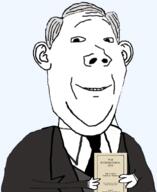 1920 arm book clothes ear grey_hair hair hand henry_ford holding_book holding_object may may_22 necktie october october_2 smile suit the_international_jew variant:protestantjak vest // 1471x1803 // 586.1KB