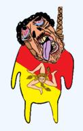 flag flag:sicily italy meta:tagme op_is_a_mindbroken_pajeet_retard_who_is_obsessed_with_itaryans sicily soyjak subvariant:brunetto triskelion variant:bernd // 229x360 // 51.1KB