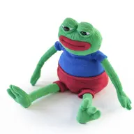 amphibian big_nigger_lips frog green green_skin irl lips meta:not_oc nas:pepe pepe pepe_the_frog plush white_background // 1200x1200 // 102.9KB