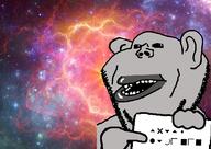 alien amerimutt ear finger grey_alien grey_skin hand lips mutt open_mouth paper pointing soyjak space stubble subvariant:impish_amerimutt supernova truth_nuke variant:impish_soyak_ears // 1100x778 // 980.3KB