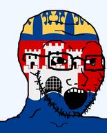 building castle country county crown flag flag:jönköping glasses hair jönköping open_mouth soyjak stubble sweden teeth transparent_background variant:soyak // 644x800 // 49.1KB
