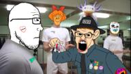 amerimutt anthro avery axolotl baby bald clothes coomer curly_hair deformed drill_sergeant dutch ear full_metal_jacket furry glasses gooner id kirby loona_(helluva_boss) marioman7890 microsoft my_little_pony neutral nine_inch_nails ongezellig open_mouth pass princess_celestia private quake side_profile soygoy spurdo static-x stubble subvariant:jacobson subvariant:neutralplier subvariant:sideplier the_riddler tshirt uniform variant:a24_slowburn_soyjak variant:bernd variant:feraljak variant:markiplier_soyjak white_pupils windows yelling // 2082x1170 // 1.4MB