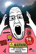 award bad_dragon bald e621 furry glasses night open_mouth stubble teeth variant:ppp werewolf // 1000x1500 // 582.5KB