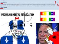 2soyjaks angry bald black_eyes black_hole black_sclera canada clenched_teeth closed_mouth country cracked_teeth drool ear flag flag:canada flag:quebec glasses imperator_(user) iq iq_bell_curve mustache namefag_drama namefags nightmare_fuel no_pupils profound_mental_retardation quebec retard soyjak stubble text variant:feraljak wrinkles // 1314x1000 // 534.6KB