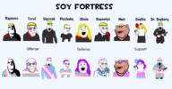 a_(4chan) amerimutt clothes flag:transgender_pride_flag glasses hair meta:tagme multiple_soyjaks nintendo purple_hair soyjak soyjak_party stubble subvariant:impish_amerimutt team_fortress_2 text tranny transgender_flag variant:alicia variant:chudjak variant:cobson variant:feraljak variant:gapejak variant:impish_soyak_ears variant:markiplier_soyjak variant:soyak video_game yellow_hair // 3088x1605 // 735.3KB
