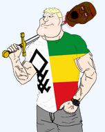 afghan afghanistan aryan aryan_chad buff decapitation holding_object holding_sword meta:op_is_a_shalala_for_not_adding_a_variant_tag pashtun snca subvariant:mexiaryan sword variant:meximutt variant:unknown // 1514x1910 // 404.4KB