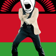 angry animated country dance flag flag:malawi full_body gangnam_style glasses irl malawi open_mouth soyjak stubble sun variant:cobson // 300x460 // 508.5KB