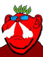 angry beetroot broot closed_eyes emoticon frustrated glasses leaf red_skin series:brootmoji steam stubble tear transparent_background variant:impish_soyak_ears 😤 // 598x800 // 22.4KB