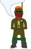 angry artist:SUPERNIGGA award black_skin deformed glasses gooned_to_soytan_again_award gray_pants green_pants hand holding_object kike kike_nose sean shemmycuck slopjak small_penis soygem_party soyjak speech_bubble speech_bubble_empty subvariant:obsessedchud tiniest_pecker_award tiny_penis trophy variant:chudjak variant:tama // 1308x2048 // 375.5KB