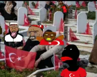 big_lips black_skin brown_skin closed_mouth clothes crying flag:turkiye grave graveyard kurdistan_workers'_party_insurgency multiple_soyjaks open_mouth pkk red_eyes roach subvariant:brazilmutt teeth teeth_showing tongue_out turkaryan turkike turkiye turkmutt turknigger turkpedo turkroach turkroaches_arent_white tvrkaryan tvrkbvll tvrkgemmy tvrkroach variant:bernd variant:feraljak variant:meximutt variant:soyak variant:unknown yellow_teeth // 1125x904 // 781.0KB