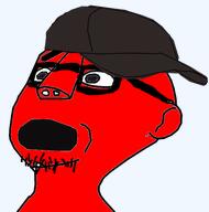 beard clothes hat jak mouth_open red_skin soyjak variant:unjak // 484x490 // 38.4KB
