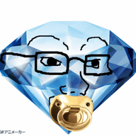 animated byonbyon gem glasses gold pacifier poyopoyo soyjak variant:soyak // 400x317 // 569.1KB
