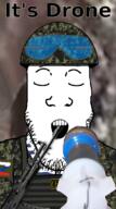 drone its_over rifle russo_ukrainian_war soldier suicide text variant:markiplier_soyjak // 595x1070 // 357.7KB