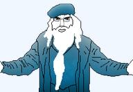 beard blue_clothes cant_win_with_these_retarded_faggots caption clothes discord_meme facing_front hat le_pol_face reaction_image_memes robe shaded shrug traced transparent_background variant:chudjak wizard xitter_meme // 490x340 // 26.1KB