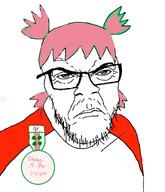 4chan anime disgusted hair janny meta:tagme punisher_face variant:feraljak yotsoyba // 1400x1630 // 459.4KB