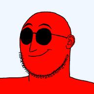 bald closed_mouth cool ear gem glasses happy nose smile stubble variant:weirdpenis // 900x900 // 15.5KB