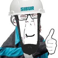 Sibur hard_hat irl_picture thumbs_up variant:feraljak worker // 894x894 // 266.1KB