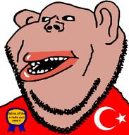 amerimutt award big_ears big_lips brown_skin fat latinx middle_east mutt turkiye turkmutt turkroach // 598x628 // 30.2KB