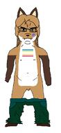 angry averi closed_mouth clothes discord discord_logo_facial_mark fooeycuck full_body furfag furry glasses hair map_(pedophile) naked pedophile penis small_penis subvariant:chudjak_front subvariant:obsessedchud tiny_penis variant:chudjak // 956x2085 // 109.4KB
