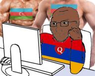 armenia azerbaijan azeriaryan_gemerald black_skin blue_eyes bwc bwc_only bwc_owned bwc_victory bwcgirl daddy gem shitskin // 2079x1670 // 2.3MB