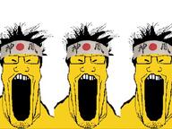 2soyjaks 4chan aco_(4chan) ahegao anger_mark angry animated anime arm asian b_(4chan) beard biting_lip bloodshot_eyes blue_eyes body_bag bowtie brown_hair buck_teeth button byonbyon cap cartoon censored chemistry christianity closed_eyes closed_mouth clothes communism computer coomer copium country creepy crying cum d_(4chan) dark dead double_chin drawing dutch e_(4chan) ear element evil fact fat filthy_frank flag food full_body genitalia glasses glowing glowing_eyes green_hair green_skin gun h_(4chan) hachimaki hair hammer hammer_and_sickle hand hanging hat headband heart holding_gun holding_object i_love its_over japan kgb konpaku_youmu kuz leg licking_lips lips long_hair megumin monkey_dance music mustache mymy necktie neon_genesis_evangelion netherlands nihonium nipple nsfw ominous ongezellig open_mouth orange_hair orange_skin oxygen_cylinder peace_sign penis pillow pink_guy pointing pointing_at_viewer poster poyopoyo price_tag rape red_board red_eyes rice rice_hat rising_sun rope sad saliva screenshot shadow shocked skeleton skull small_eyes smile sobot sound soyjak star statue stubble subvariant:chudjak_front subvariant:hornyson subvariant:massjak subvariant:wholesome_soyjak suicide suit sunglasses testicles text thread tongue touhou tranny tshirt u_(4chan) underpants uniform variant:a24_slowburn_soyjak variant:bernd variant:chudjak variant:cobson variant:feraljak variant:gapejak variant:impish_soyak_ears variant:isaac variant:markiplier_soyjak variant:markiplier_soyjak2 variant:shirtjak variant:snopesjak variant:soyak variant:tony_soprano_soyjak variant:two_pointing_soyjaks variant:zoomer_on_computer vein video video_game wall website wink yellow yellow_skin yellow_teeth yotsoyba youtube // 480x360, 31.3s // 6.0MB