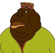 africa black_skin clothes fat lips obese soyjak subvariant:bantumutt variant:meximutt // 888x849 // 82.3KB