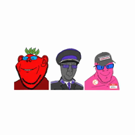 animated animation_meme broot clothes dap_chhuon(user) doll_(user) gigachad glasses greentext grey_skin hat leaves meta:namefags multiple_soyjaks pink_skin randal_ivory red_skin stubble subvariant:chuzjak suicide top_surgery variant:feraljak variant:impish_soyak_ears variant:kuzjak variant:soyak video // 540x540, 11.4s // 1.2MB