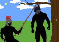 ack buff dead hanging happy juggerknight knight nas:gigachad noose red_eyes rope spartan spearton stick_war stick_war_2 stickman tree variant:chudjak white_eyes // 2100x1500 // 76.8KB