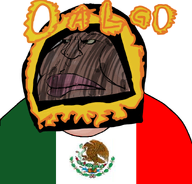 brap dark_hair dark_skin fire flag:mexico helmet mexico motorcycle o_algo satoko_houjou(namefag) spanish_text text variant:meximutt white_background // 888x849 // 296.0KB